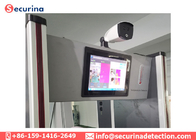 Walk Through Body Temperature Scanner Thermal Fever Screening Metal Detector Door
