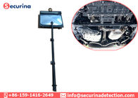 T Type Retractable Rectangular Inspection Mirror , Under Vehicle Search Mirror