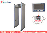 AC100V~240V Walk Through Metal Detector Gates 45 Zones With Directional Counter