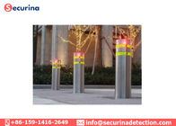 Remote Control Driveway Security Bollards, Car Park Security Posts with AC Power Supply