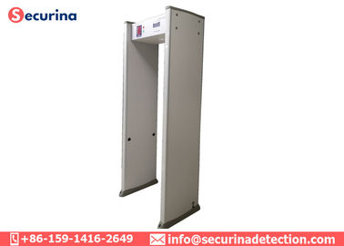 700 Mm Through Size Metal Detector Door 0-200 Sensitivity Level With English Menu LCD